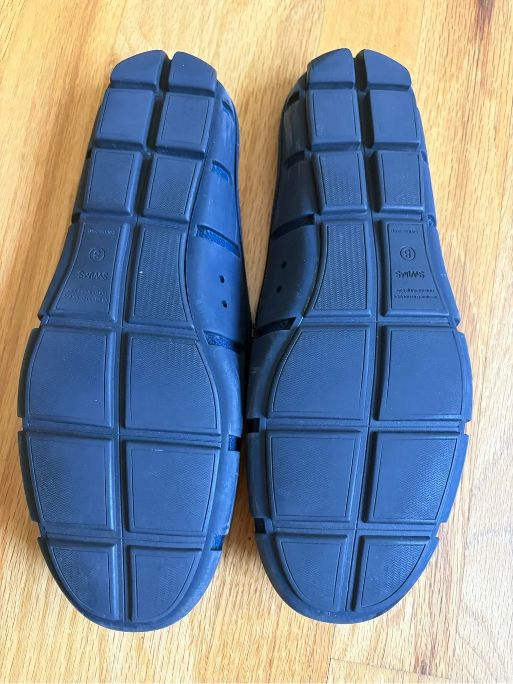 SWIMS Men’s Blue Mesh Slip-On Shoes Size 8